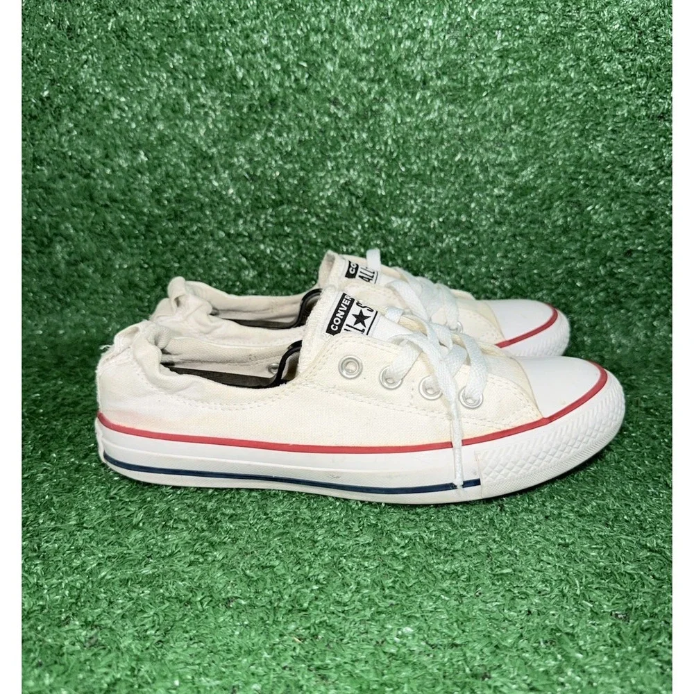 Converse Chuck Taylor All Star Shoreline Women Size 7 White Casual Shoe Sneakers